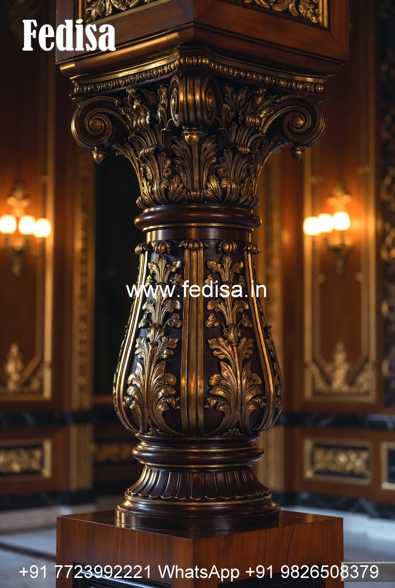 Wooden Pillar Designs for Dream House Goals