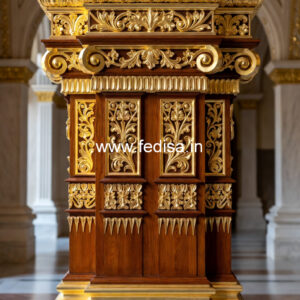 Wooden Pillar Designs That Feel Artistic