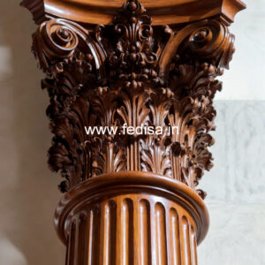 Wooden Pillar Designs That Look Eye-Catching
