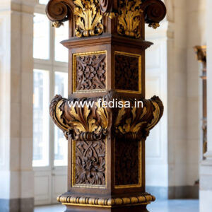 Wooden Pillar Designs That Feel Designer