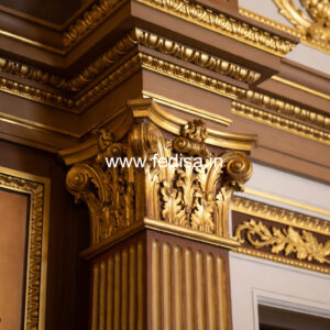 Wooden Pillar Designs That Feel Rich Interiors