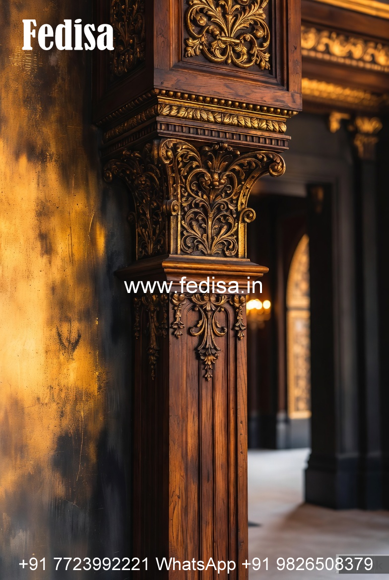 Wooden Pillar Designs That Look Top Class