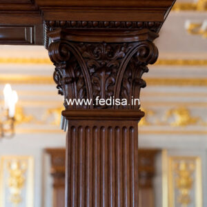 Wooden Pillar Designs That Feel High Luxury