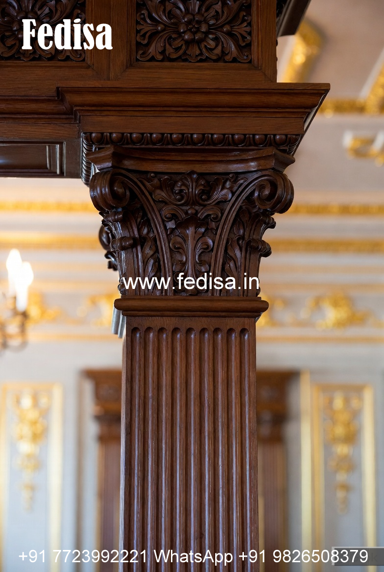 Wooden Pillar Designs That Feel High Luxury