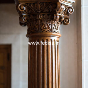 Wooden Pillar Designs That Look Timeless & Elegant