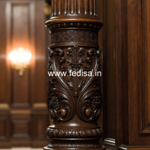 Wooden Pillar Designs That Look Clean & Premium