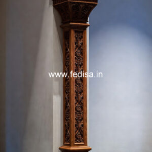 Wooden Pillar Designs That Feel Luxury Living