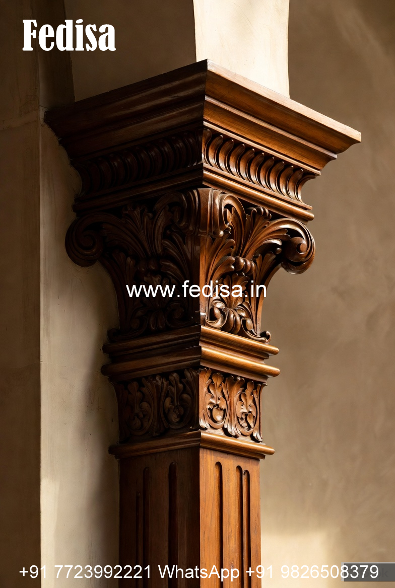 Wooden Pillar Designs That Feel Elegant Living