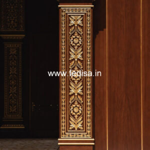 Wooden Pillar Design for Interior Columns