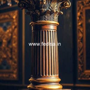 Wooden Pillar Design for Decorative Columns
