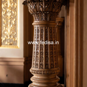 Wooden Pillar Design for Classic Homes