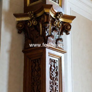 Wooden Pillar Designs That Add Royal Touch