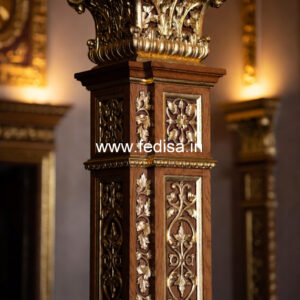 Beautiful Wooden Pillar Ideas for Home Decor