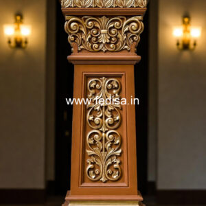 Unique Wooden Pillar Designs for Interior Styling