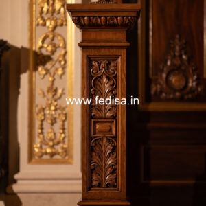 Wooden Pillar Designs That Impress Guests