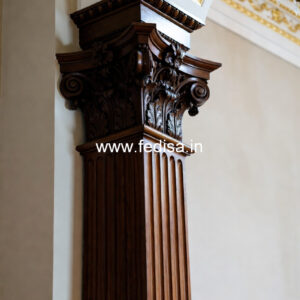 Wooden Pillar Designs for Modern Homes