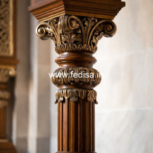 Wooden Pillar Designs That Add Charm