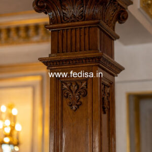 Wooden Pillar Designs That Add Style