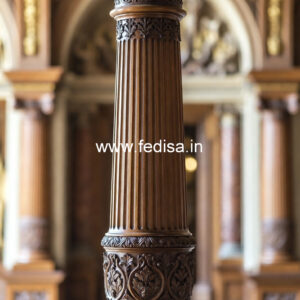 Save This Wooden Pillar Design for Your Dream Home