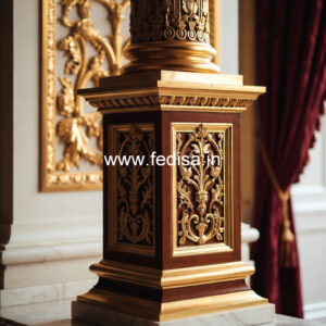Wooden Pillar Designs That Feel Artistic