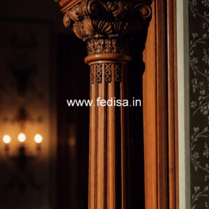 Wooden Pillar Designs That Feel Elegant & Stylish