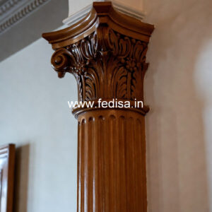 Wooden Pillar Designs That Feel Beautiful & Elegant
