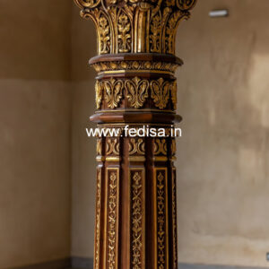 Wooden Pillar Designs That Look Bold & Stylish