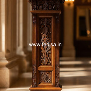 Wooden Pillar Designs That Feel Premium Interiors