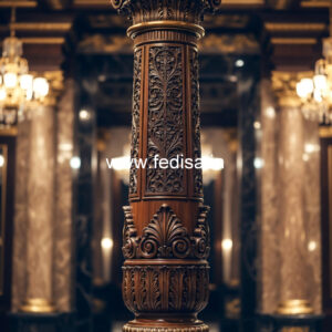 Wooden Pillar Designs That Feel Designer Homes