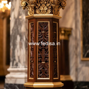 Wooden Pillar Designs That Look Like Luxury Decor