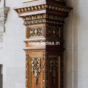 Wooden Pillar Designs That Look Top Luxury