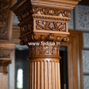 Wooden Pillar Designs That Feel Elegant Touch