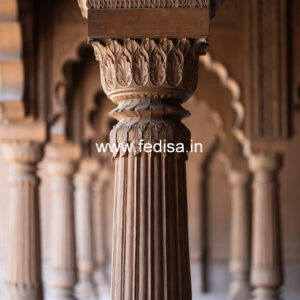 Wooden Pillar Design for Classic Homes