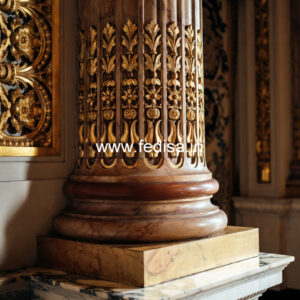 Wooden Pillar Designs That Impress Guests