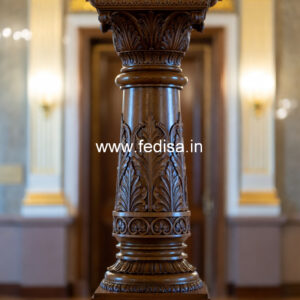 Wooden Pillar Ideas for Classic Interiors