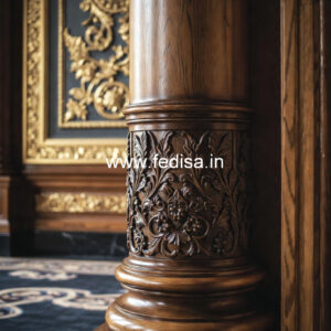 Gorgeous Wooden Pillar Designs for Living Spaces