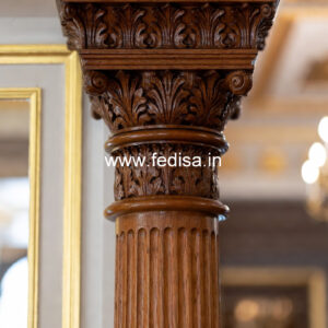 Wooden Pillar Designs That Look Like Art