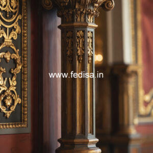 Wooden Pillar Designs That Speak Luxury