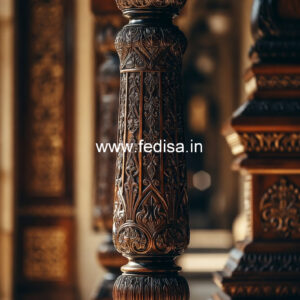 Wooden Pillar Designs That Feel Grand