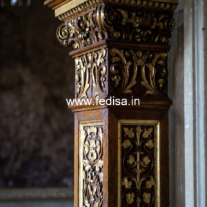 Wooden Pillar Designs for Elegant Homes
