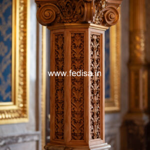 Wooden Pillar Designs for Perfect Home Look