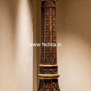 Wooden Pillar Designs That Look Eye-Catching