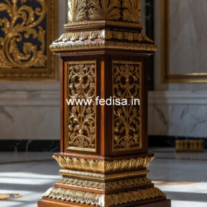 Wooden Pillar Designs That Feel Elegant & Stylish