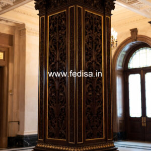 Wooden Pillar Designs That Add Character