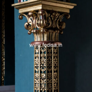 Wooden Pillar Designs That Feel Designer