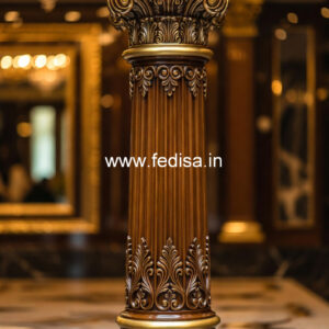 Wooden Pillar Designs That Feel Beautiful & Elegant