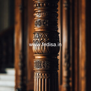 Wooden Pillar Designs That Look Bold & Stylish