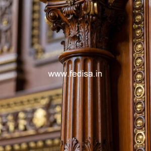Wooden Pillar Designs That Feel Premium Interiors
