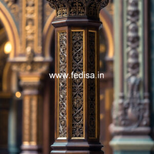 Wooden Pillar Designs That Feel High Luxury