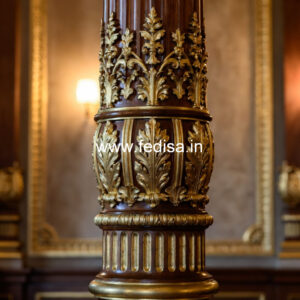 Wooden Pillar Designs That Feel Luxury Living